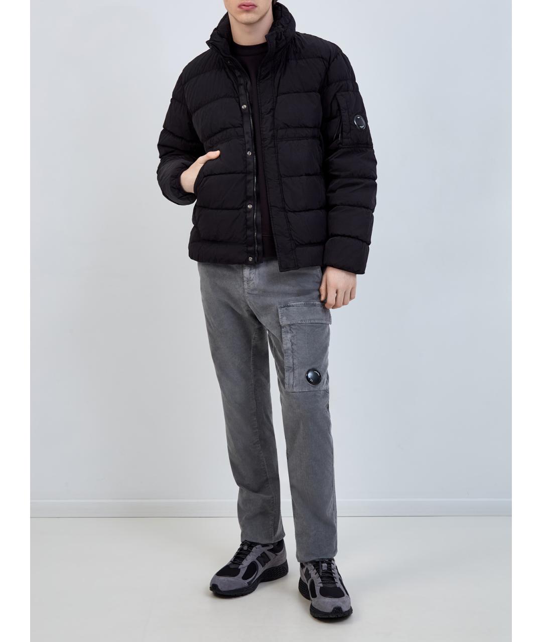 CP COMPANY Черный полиамидовый пуховик, фото 2