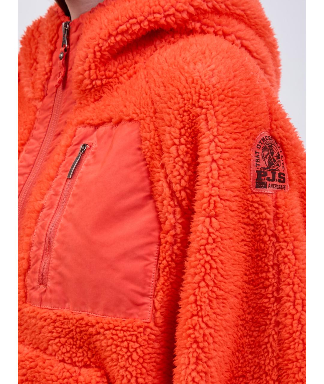 PARAJUMPERS Оранжевая полиэстеровая куртка, фото 5