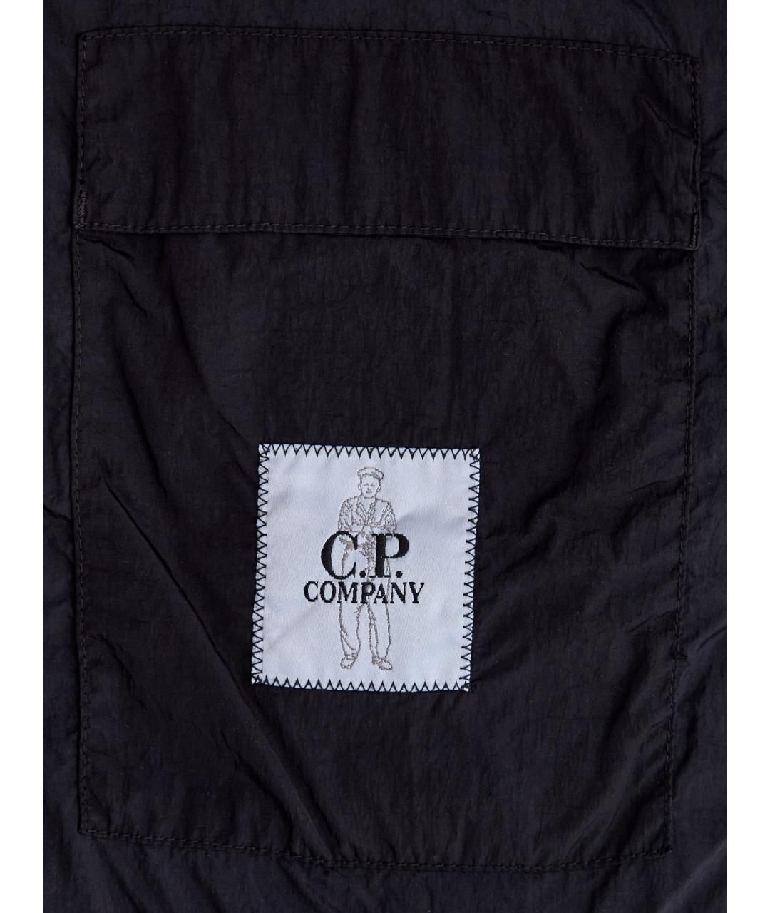 CP COMPANY Черный полиамидовый жилет, фото 6
