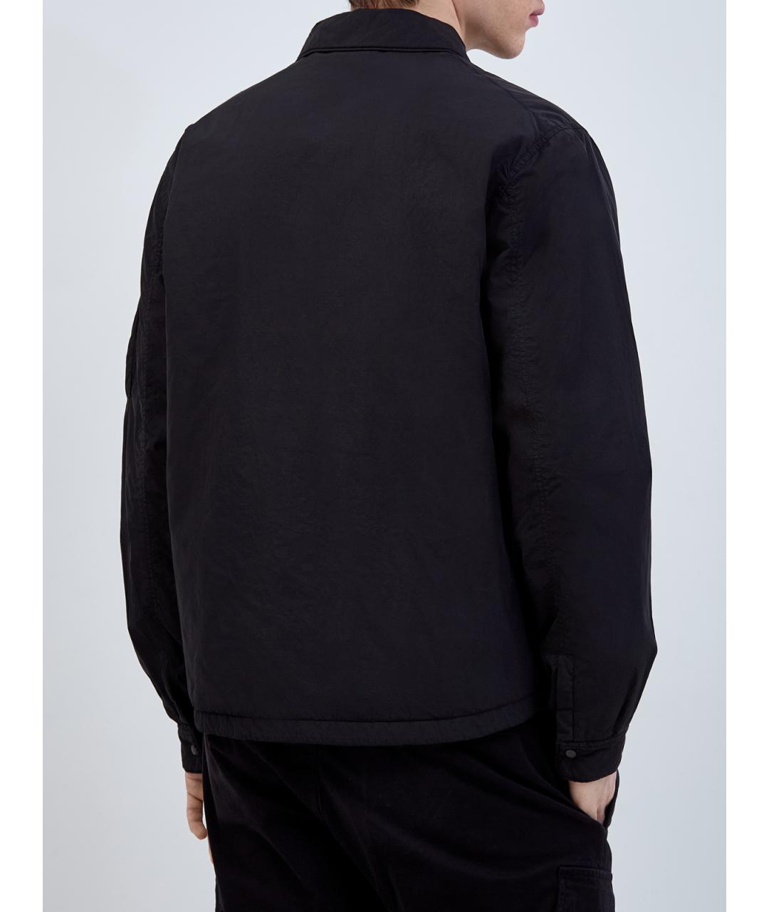 CP COMPANY Черная полиамидовая куртка, фото 4