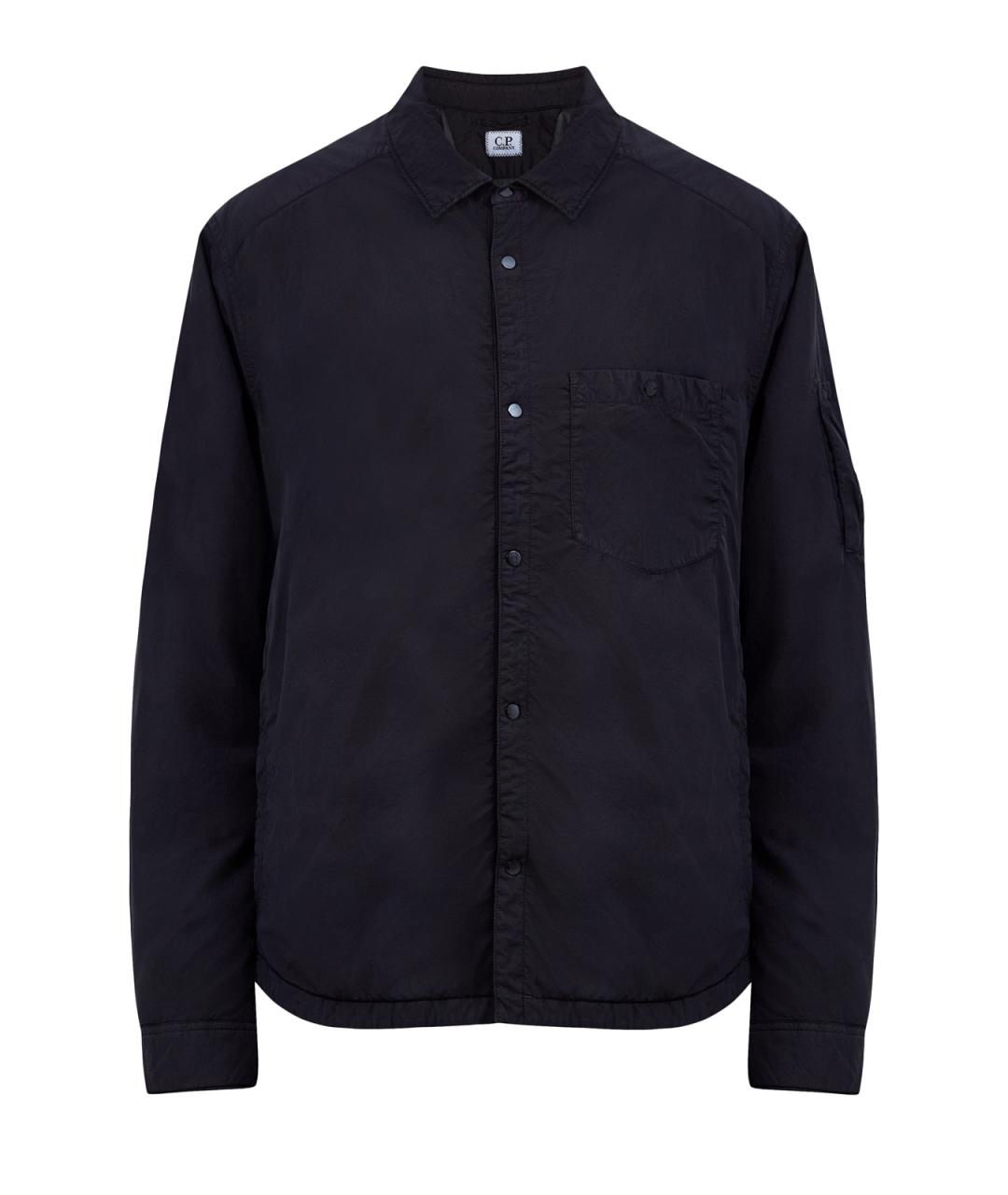 CP COMPANY Черная полиамидовая куртка, фото 1