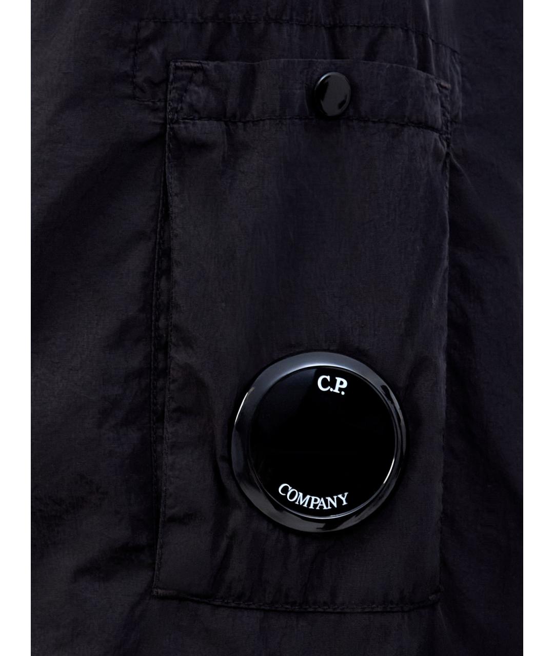 CP COMPANY Черная полиамидовая куртка, фото 5
