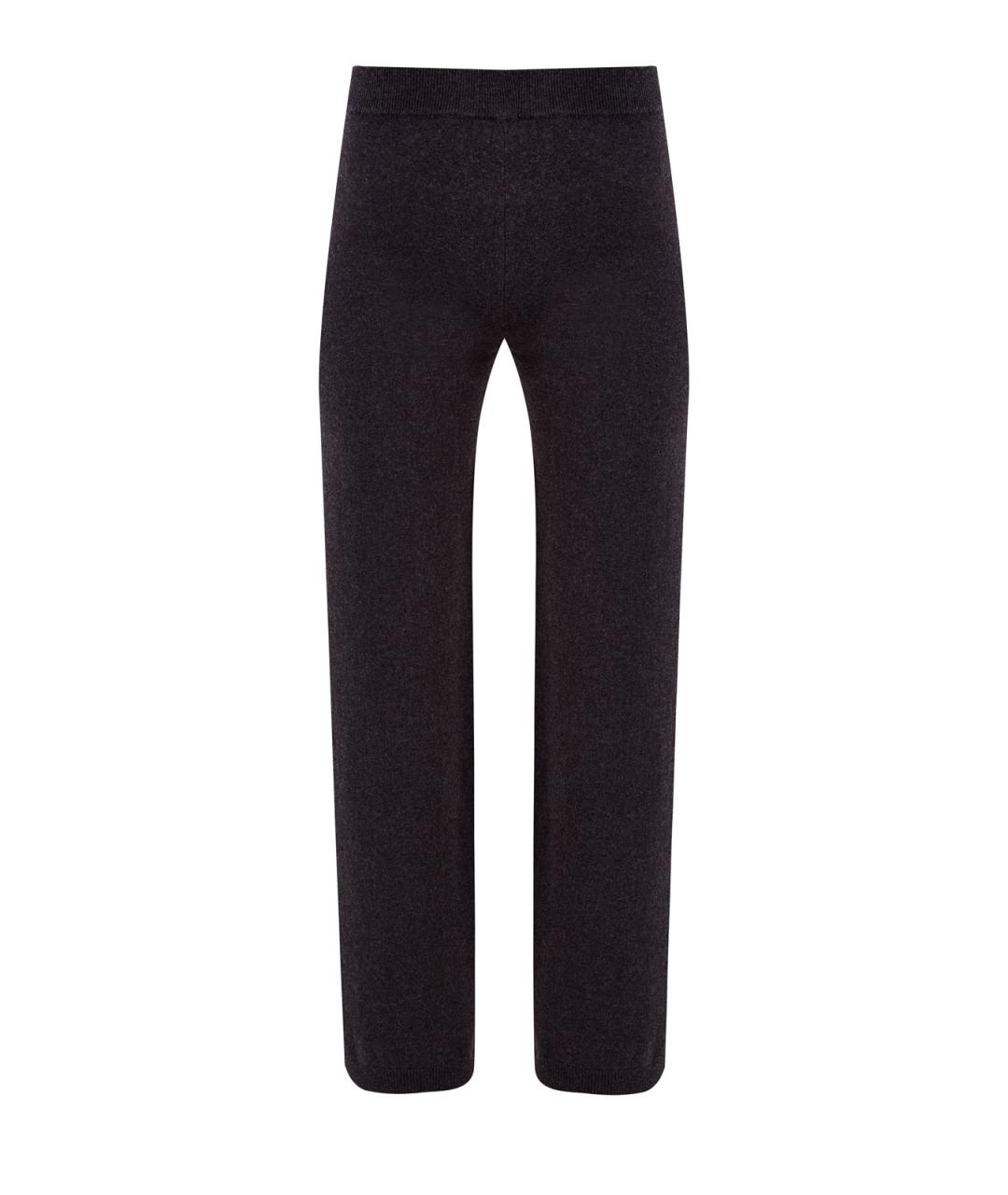 PESERICO Коричневые шерстяные прямые брюки, фото 1