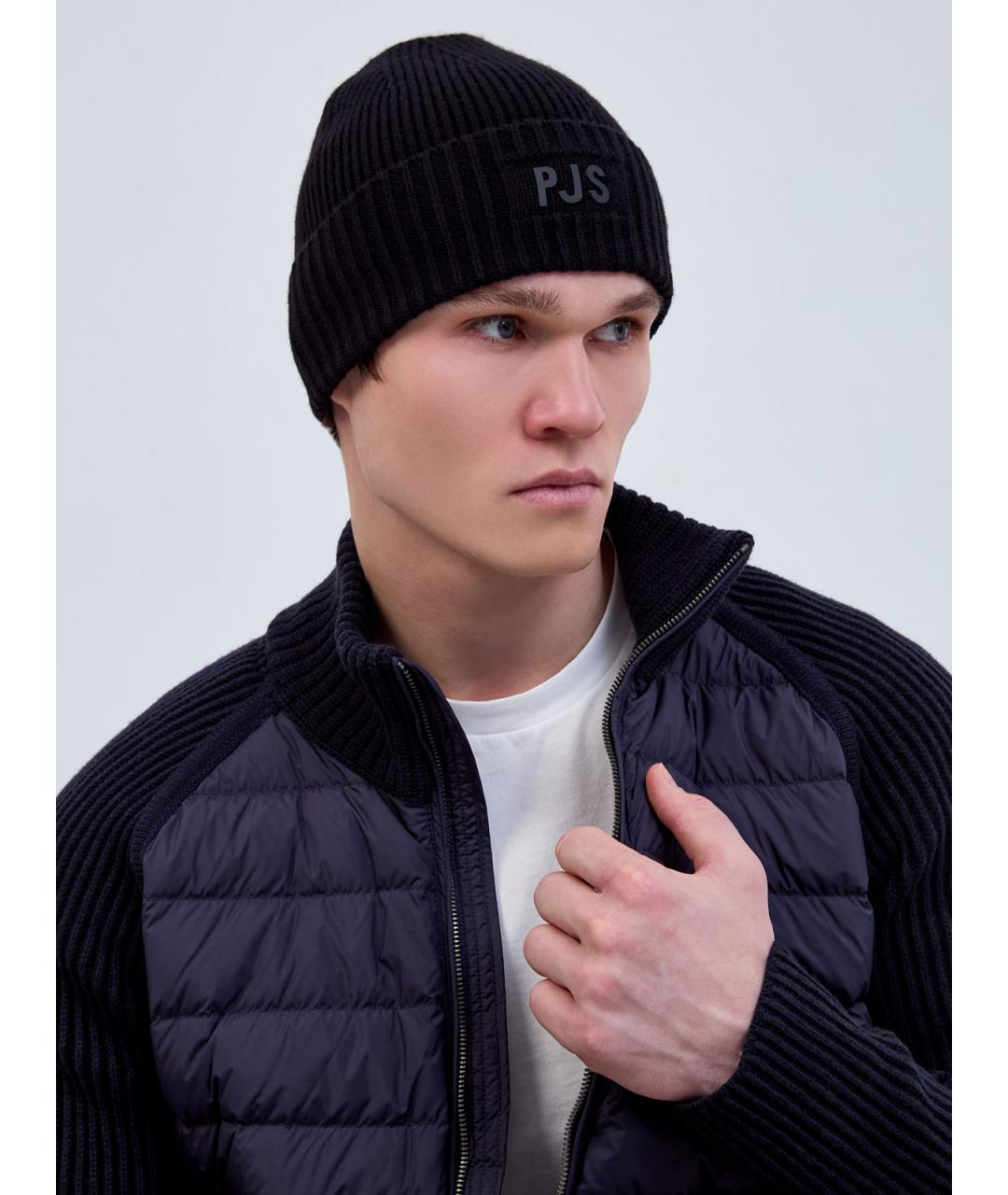 PARAJUMPERS Черная шерстяная шапка, фото 2
