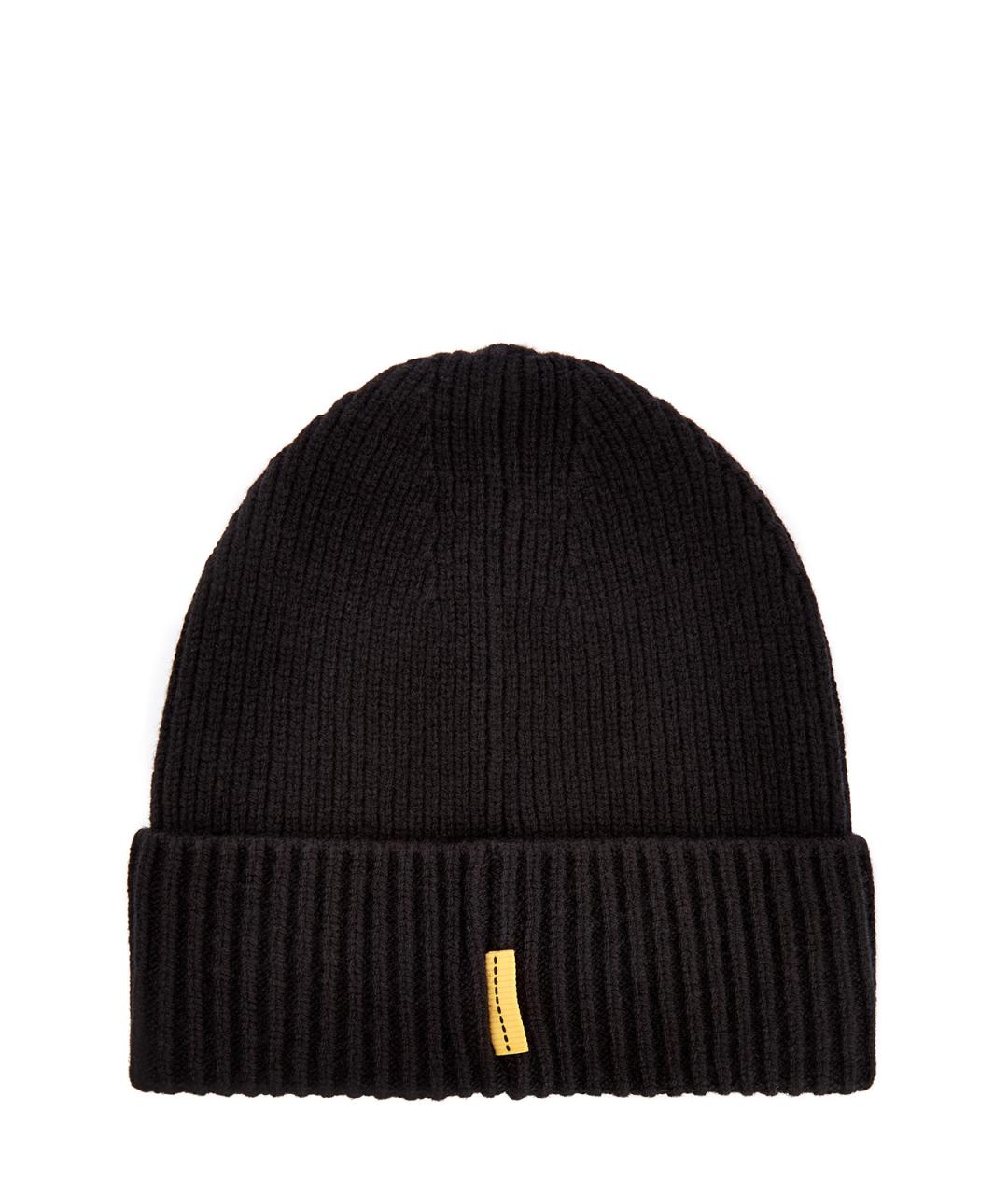 PARAJUMPERS Черная шерстяная шапка, фото 3