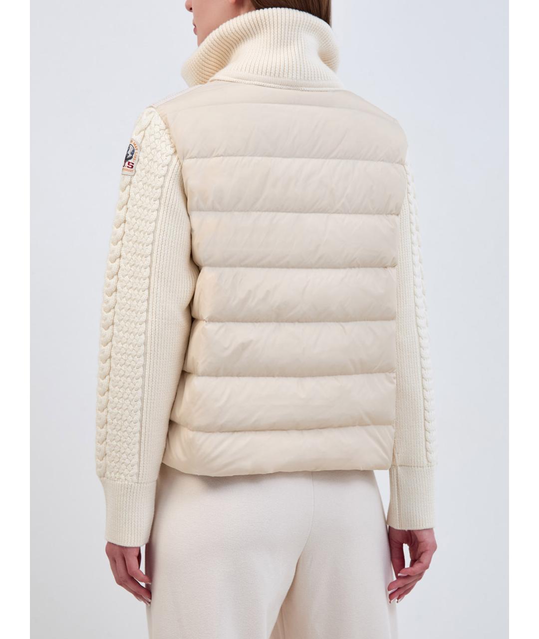 PARAJUMPERS Бежевая полиамидовая куртка, фото 4