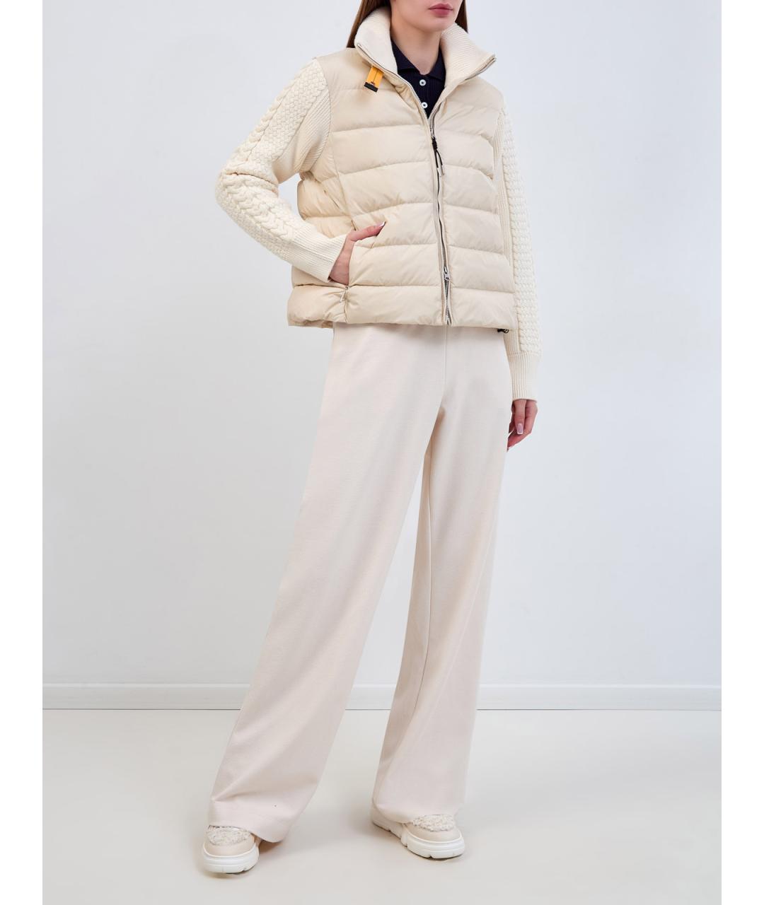 PARAJUMPERS Бежевая полиамидовая куртка, фото 2