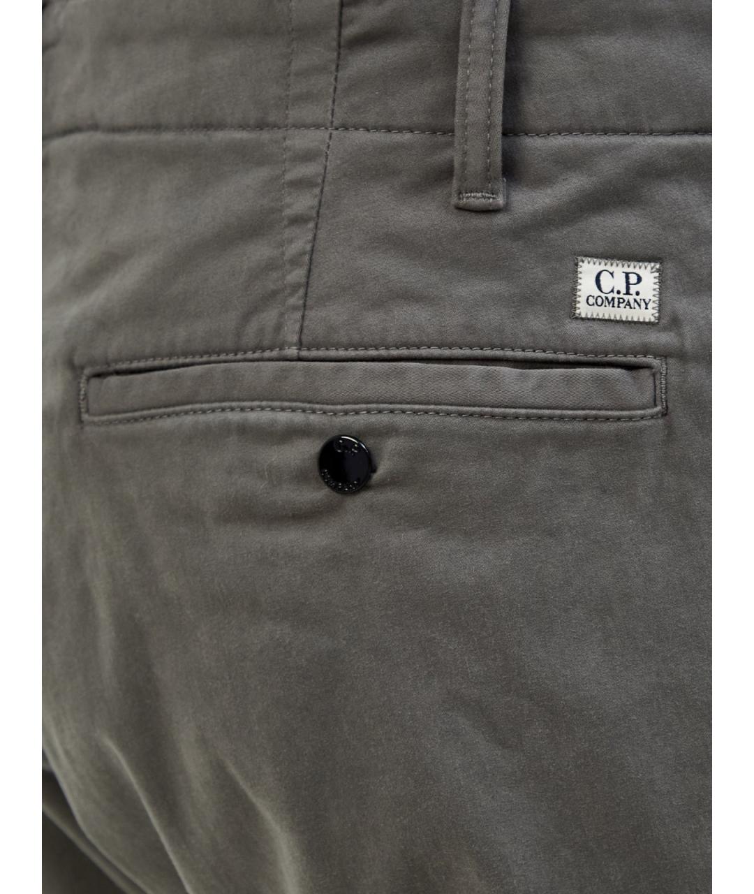 CP COMPANY Хаки хлопковые повседневные брюки, фото 3