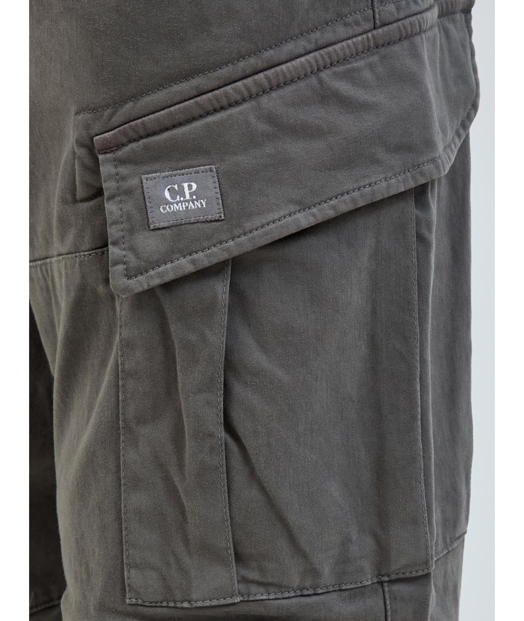 CP COMPANY Хаки хлопковые повседневные брюки, фото 4