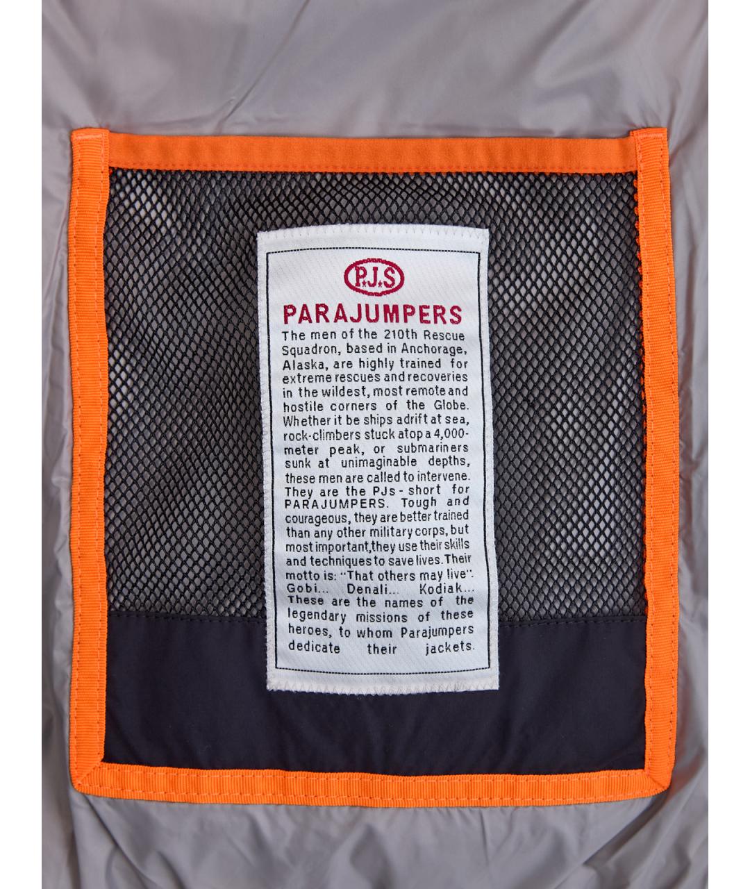 PARAJUMPERS Черный полиамидовый пуховик, фото 6