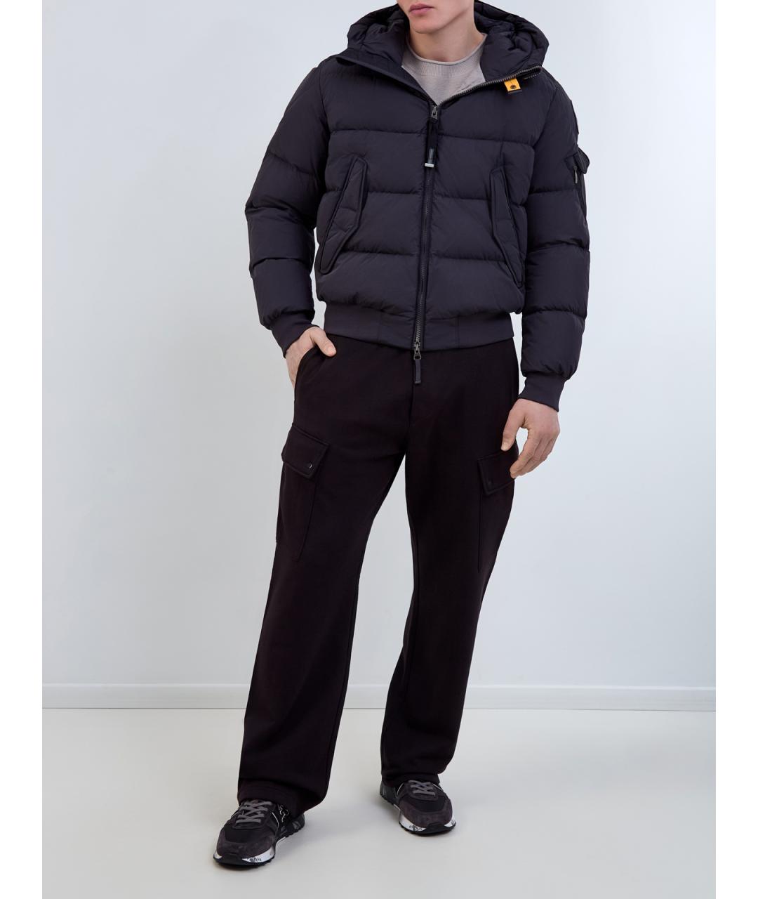 PARAJUMPERS Черный полиамидовый пуховик, фото 2