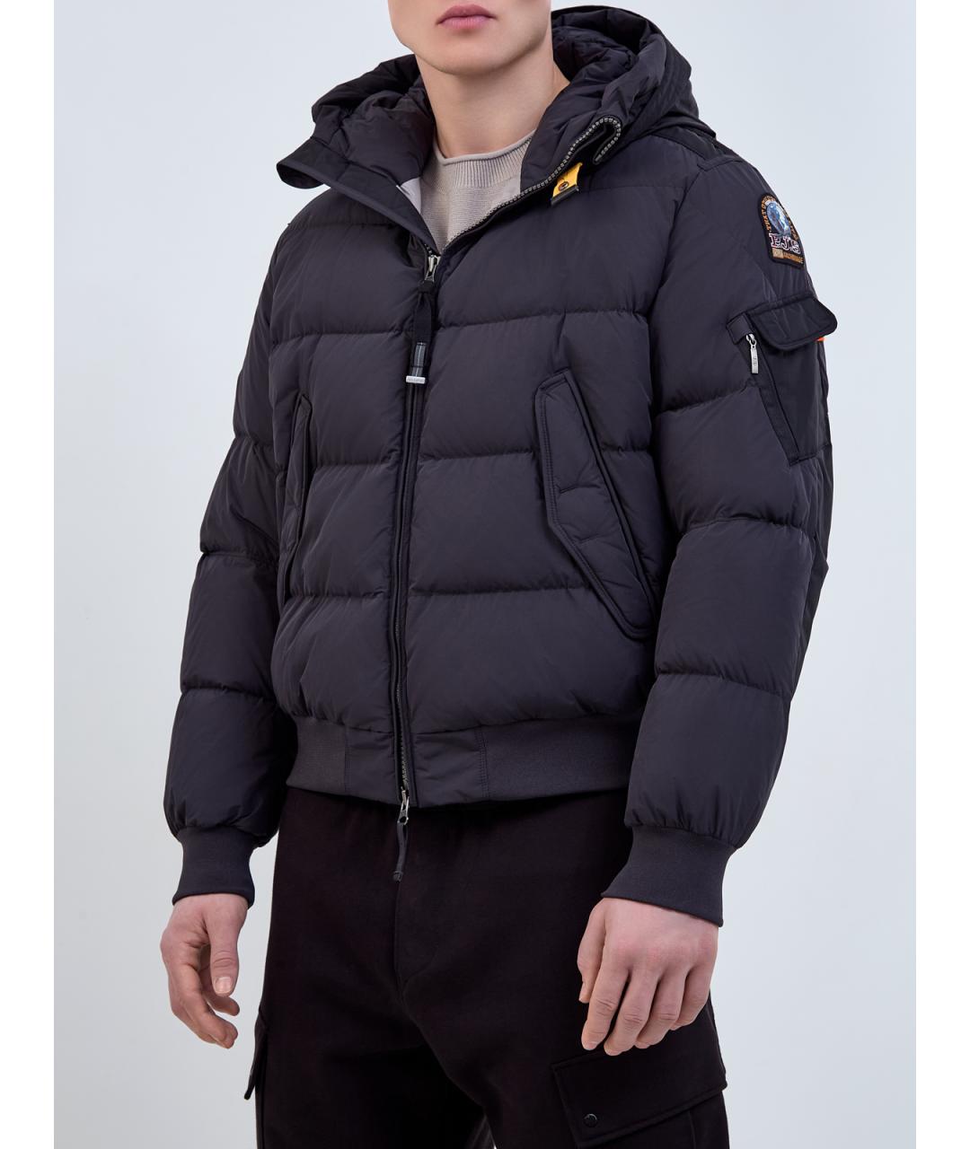 PARAJUMPERS Черный полиамидовый пуховик, фото 3