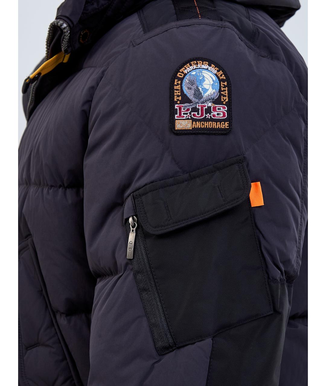 PARAJUMPERS Черный полиамидовый пуховик, фото 5