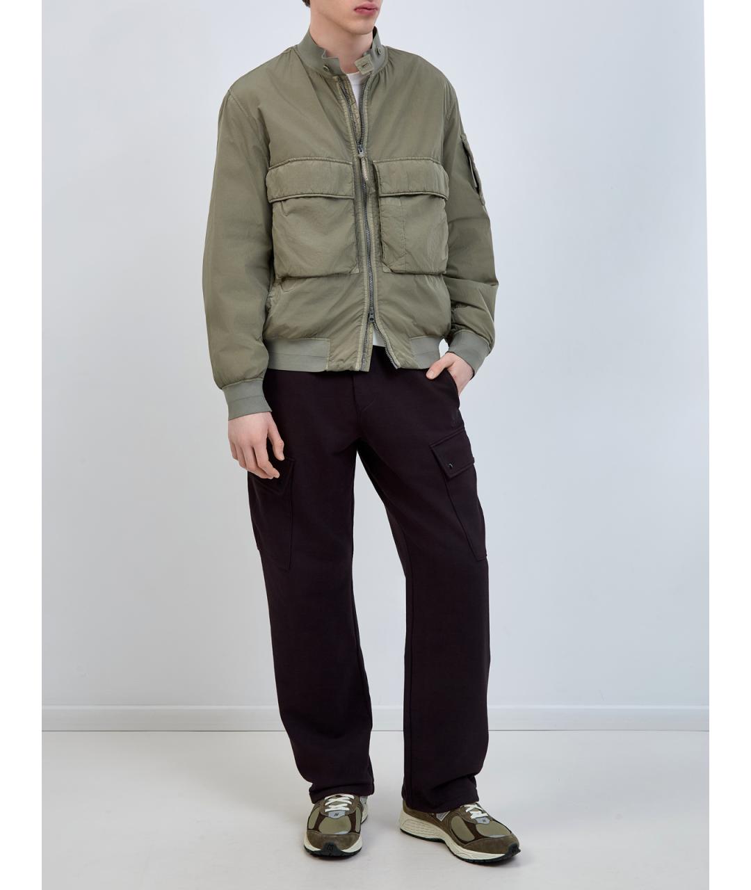 CP COMPANY Хаки полиамидовая куртка, фото 2