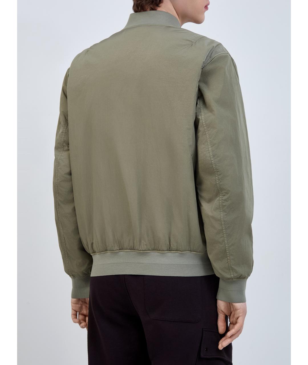 CP COMPANY Хаки полиамидовая куртка, фото 4