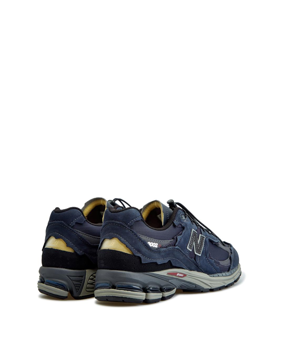 NEW BALANCE Синие замшевые низкие кроссовки / кеды, фото 3