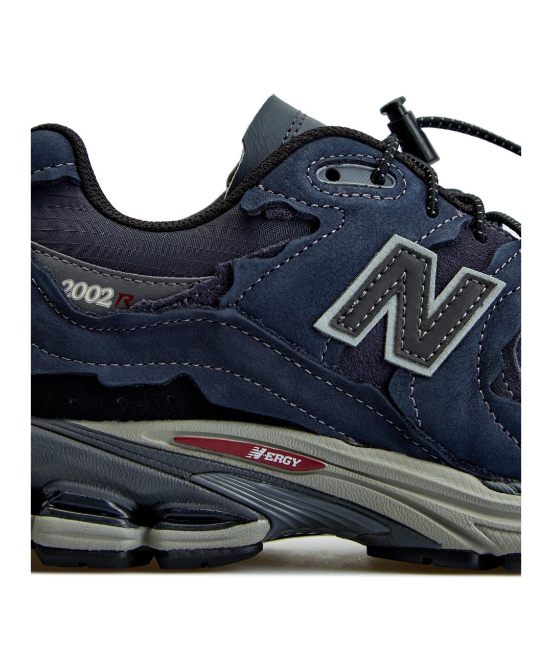 NEW BALANCE Синие замшевые низкие кроссовки / кеды, фото 4