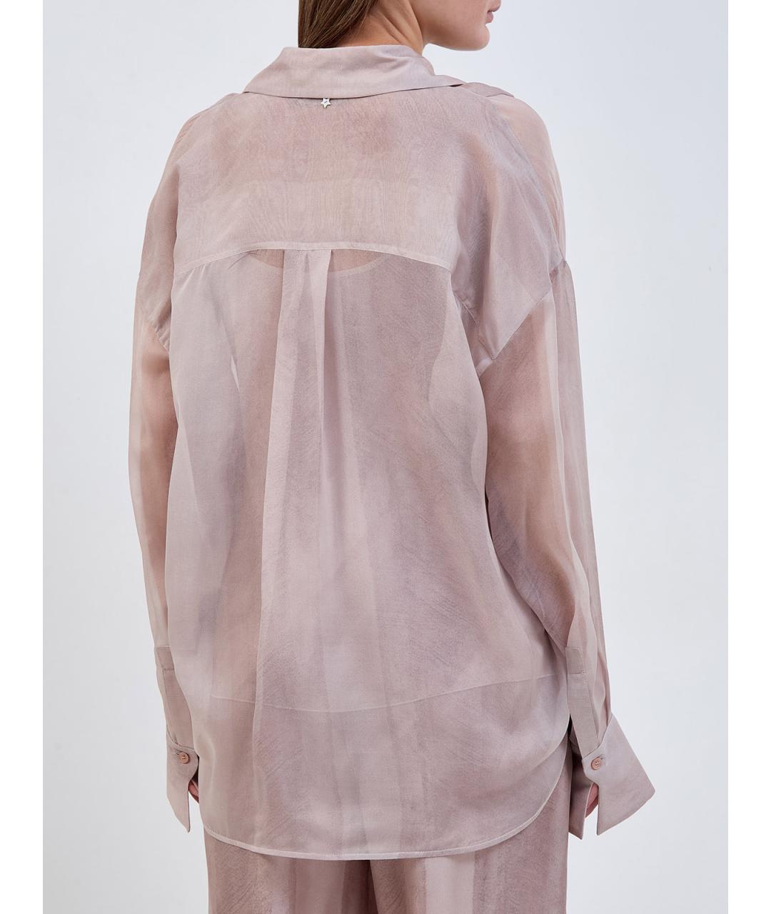 LORENA ANTONIAZZI Розовая шелковая блузы, фото 4