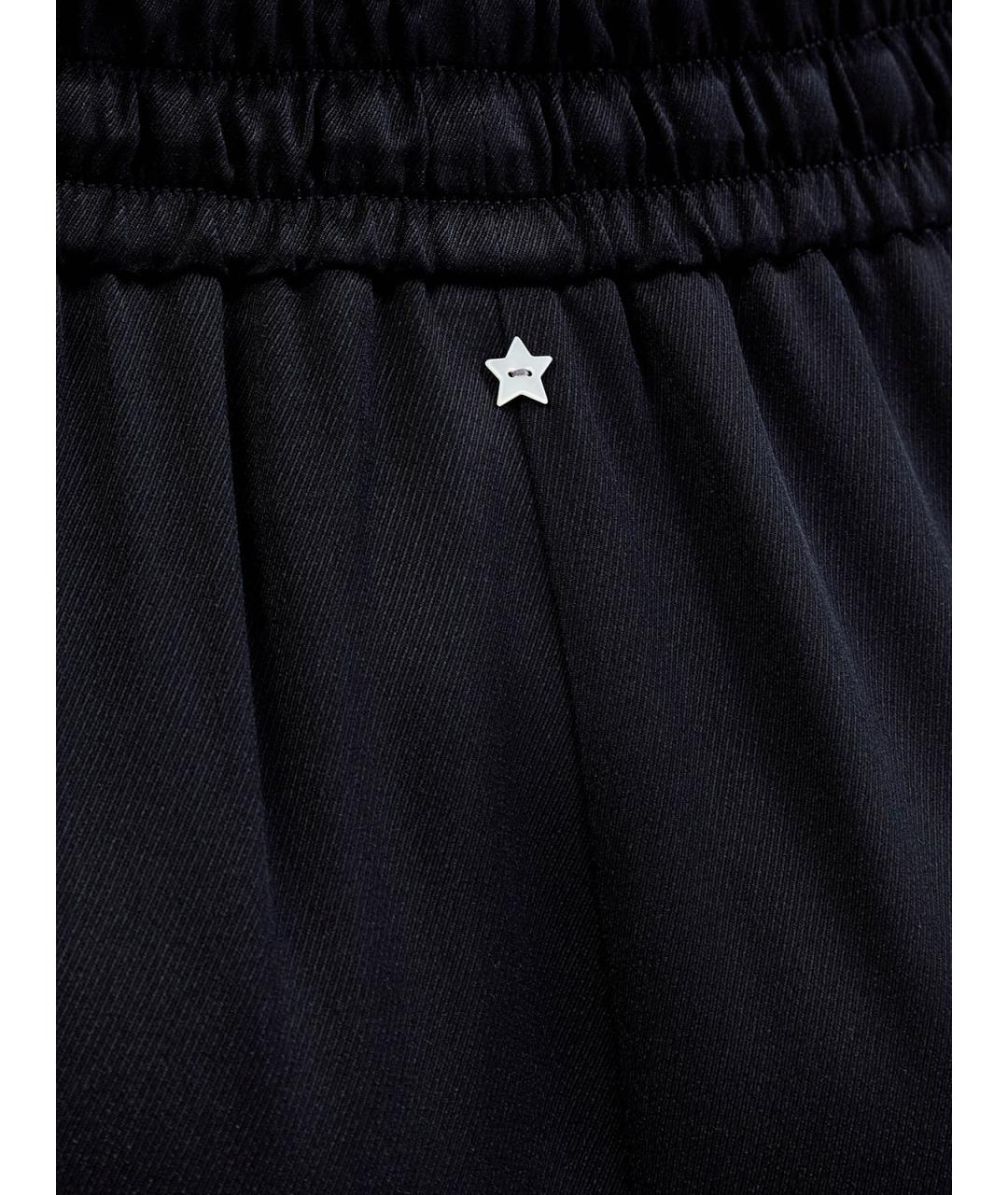 LORENA ANTONIAZZI Черные ацетатные брюки широкие, фото 6