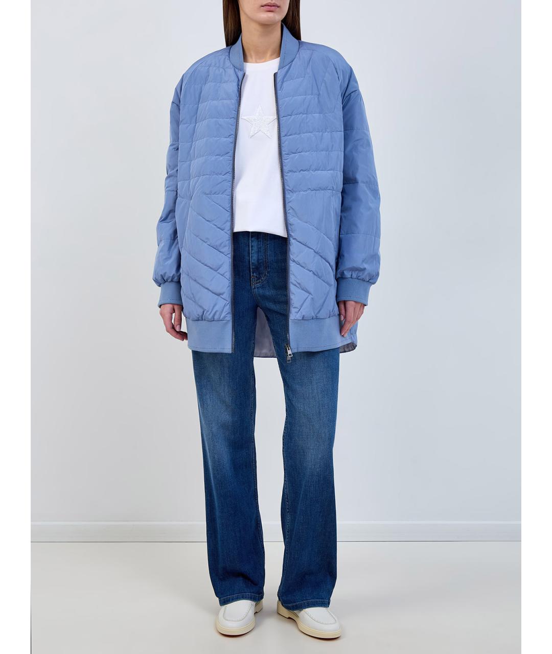 LORENA ANTONIAZZI Белая хлопковая футболка, фото 2