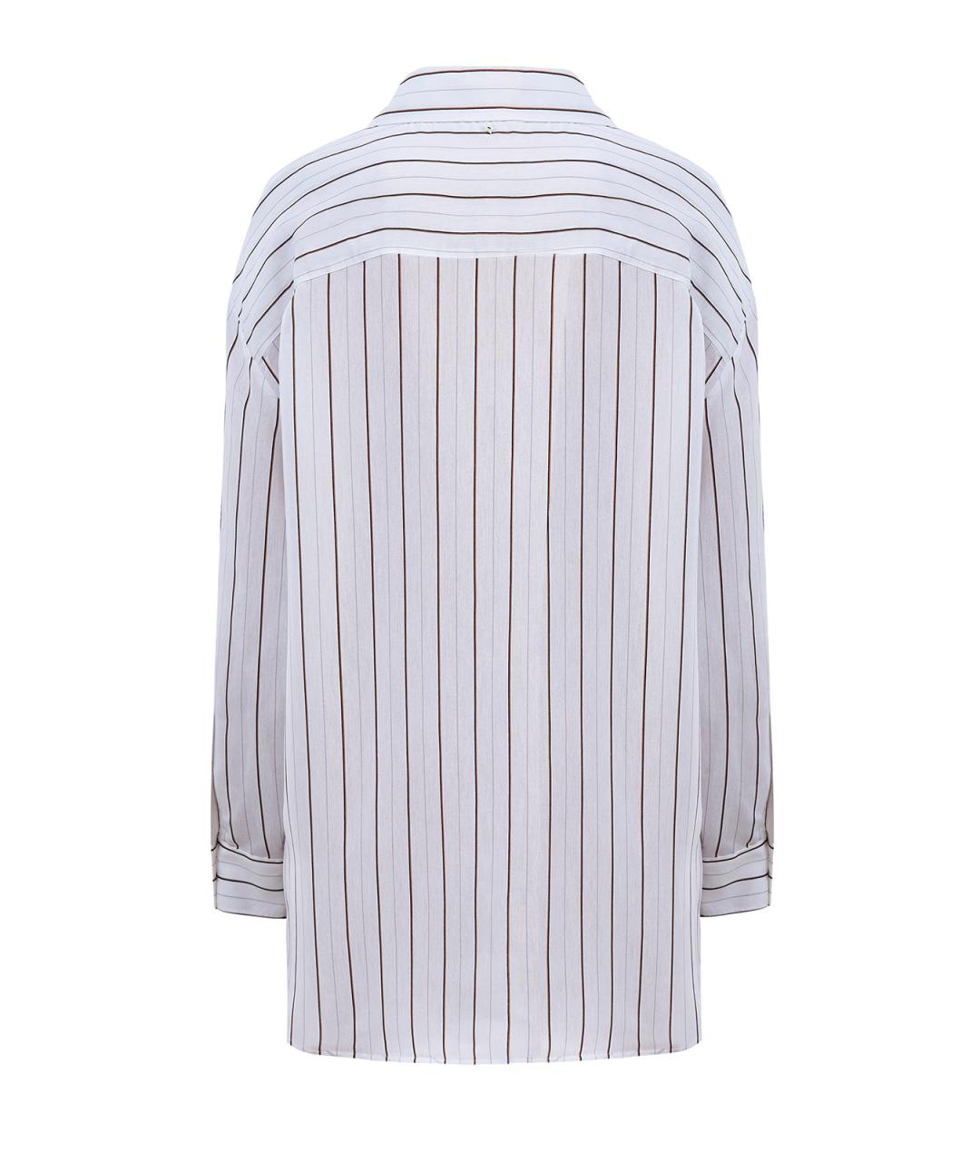 LORENA ANTONIAZZI Белая вискозная рубашка, фото 2