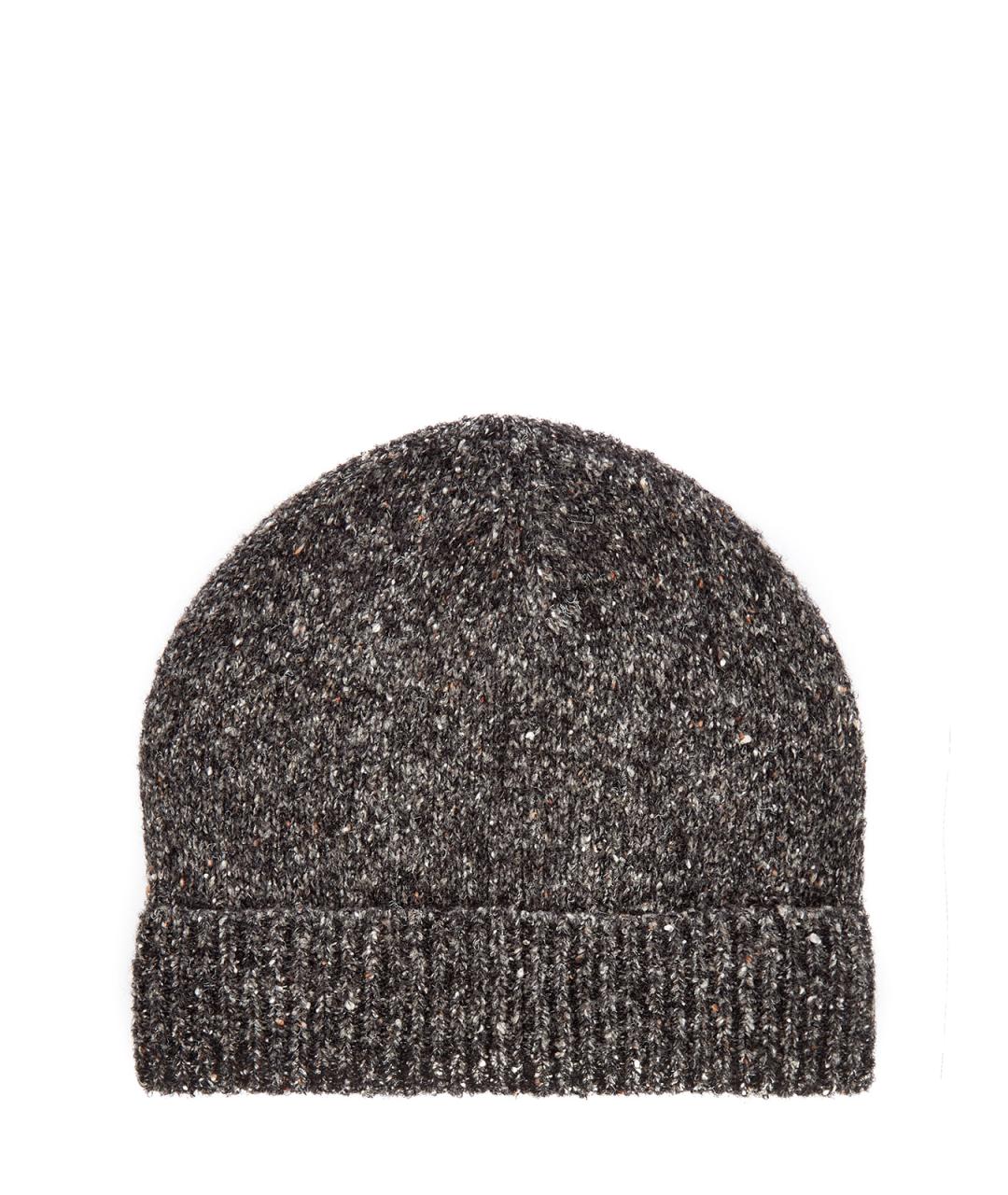 PESERICO Серая шерстяная шапка, фото 2
