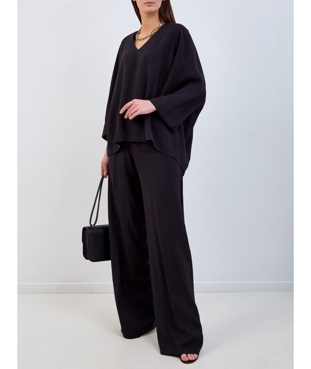 GENTRY PORTOFINO Темно-синие прямые брюки, фото 2