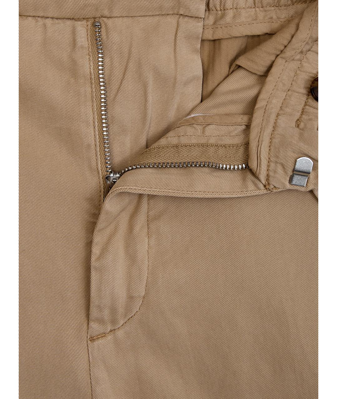 CANALI Коричневые повседневные брюки, фото 6