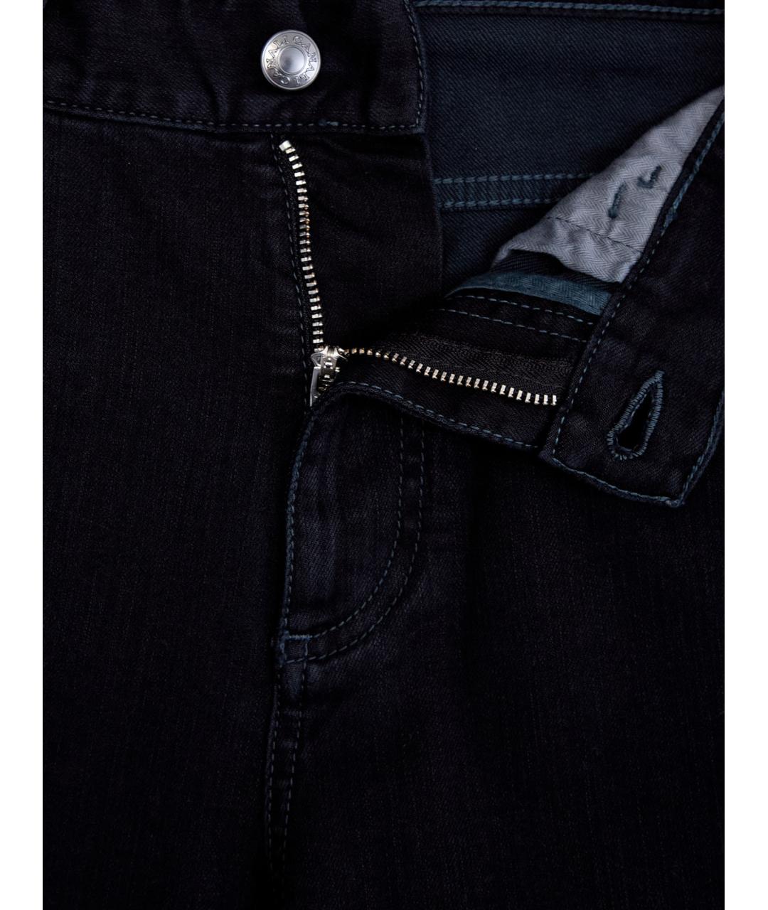 CANALI Черные хлопковые джинсы скинни, фото 6