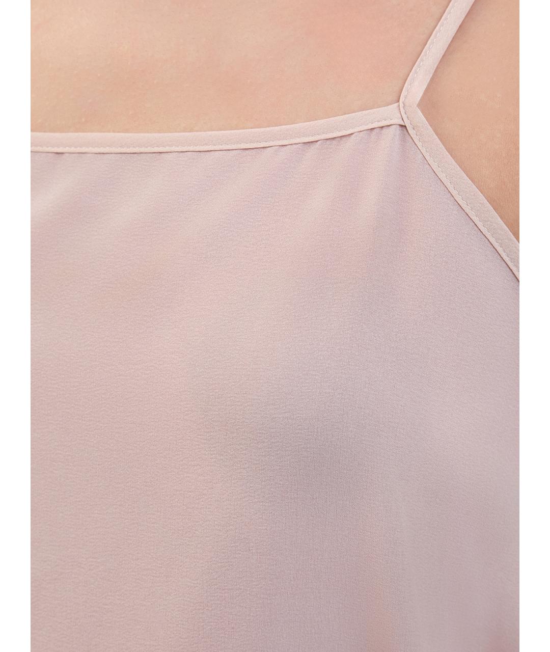 FABIANA FILIPPI Розовая полиэстеровая майка, фото 5