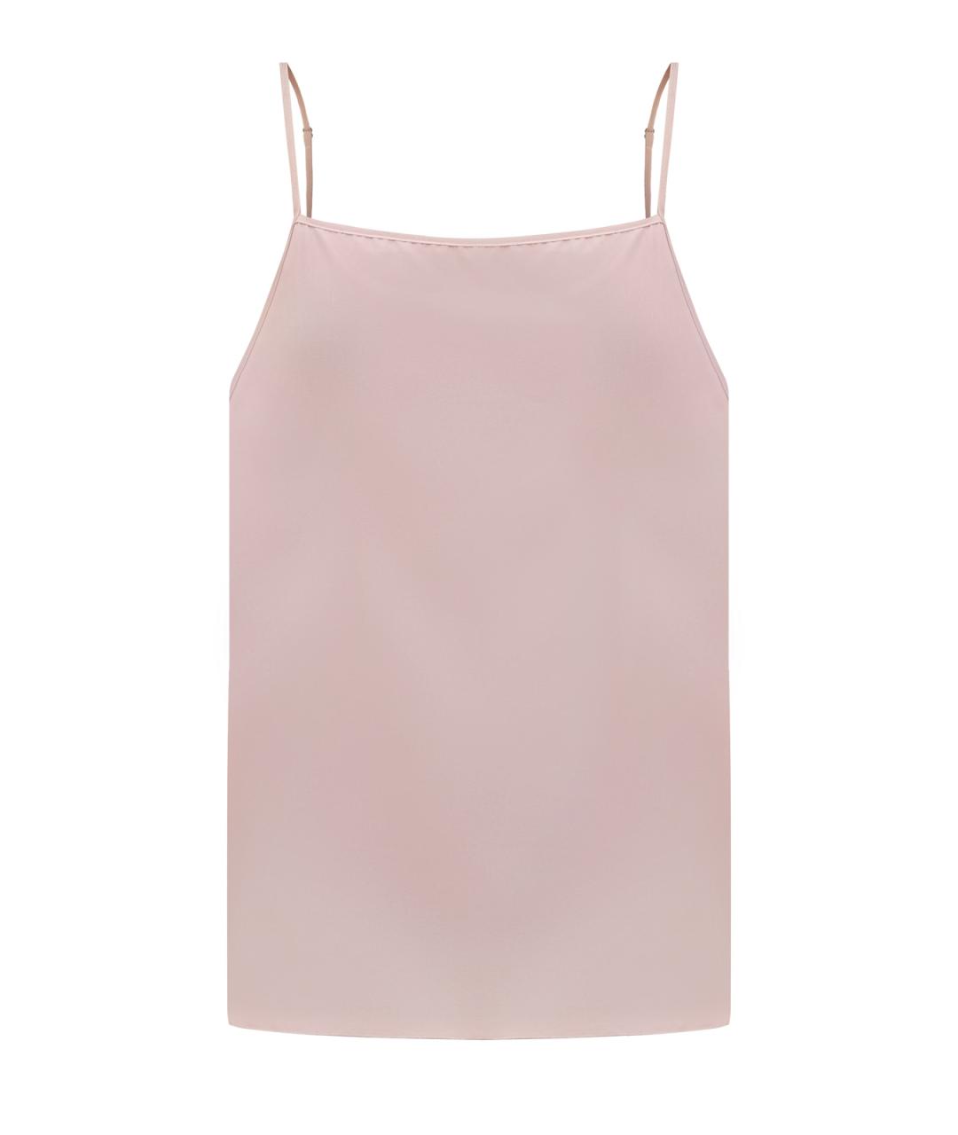 FABIANA FILIPPI Розовая полиэстеровая майка, фото 1