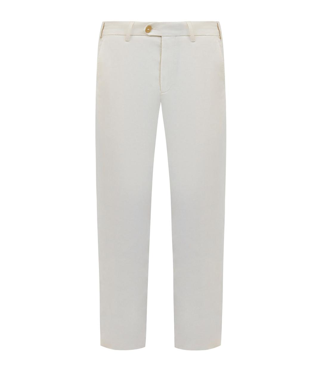 CANALI Бежевые повседневные брюки, фото 1
