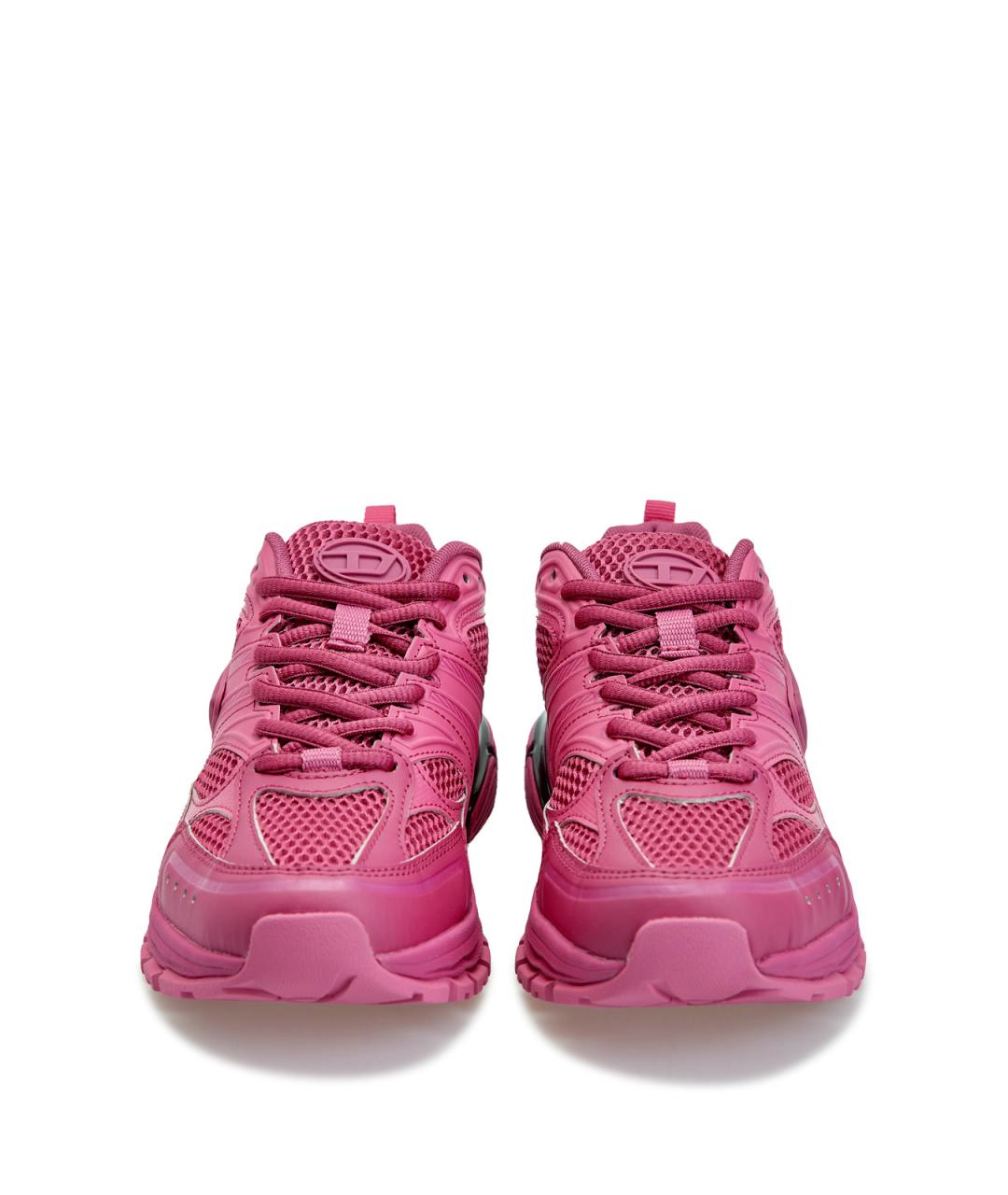 DIESEL Розовые текстильные кроссовки, фото 6