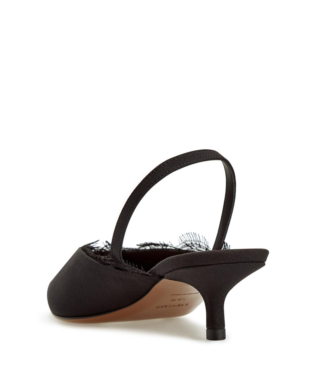 NEOUS Черные текстильные туфли, фото 4