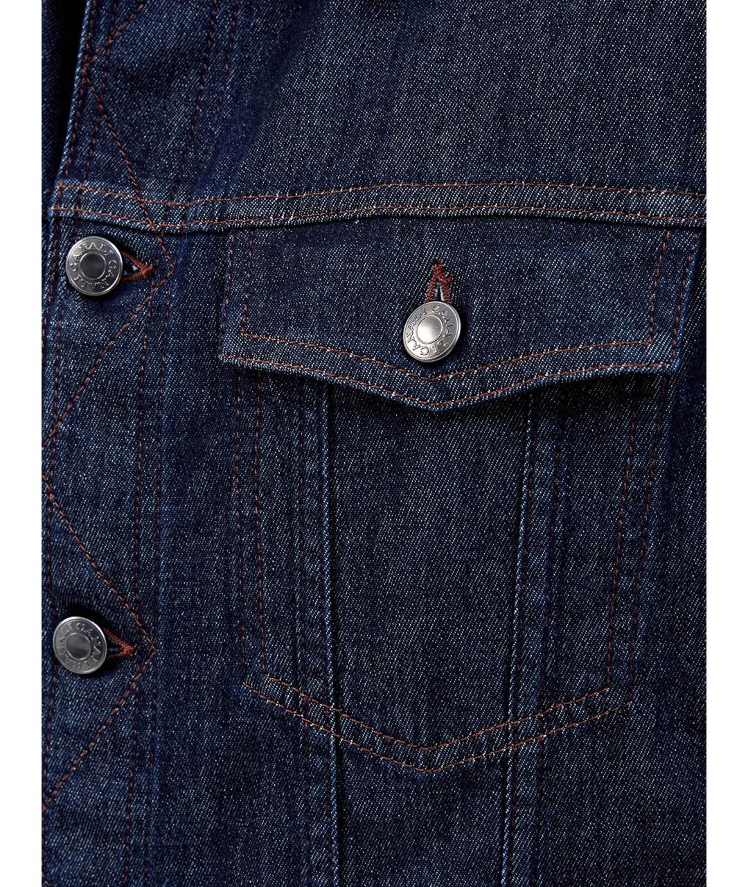 CANALI Синяя хлопковая куртка, фото 5