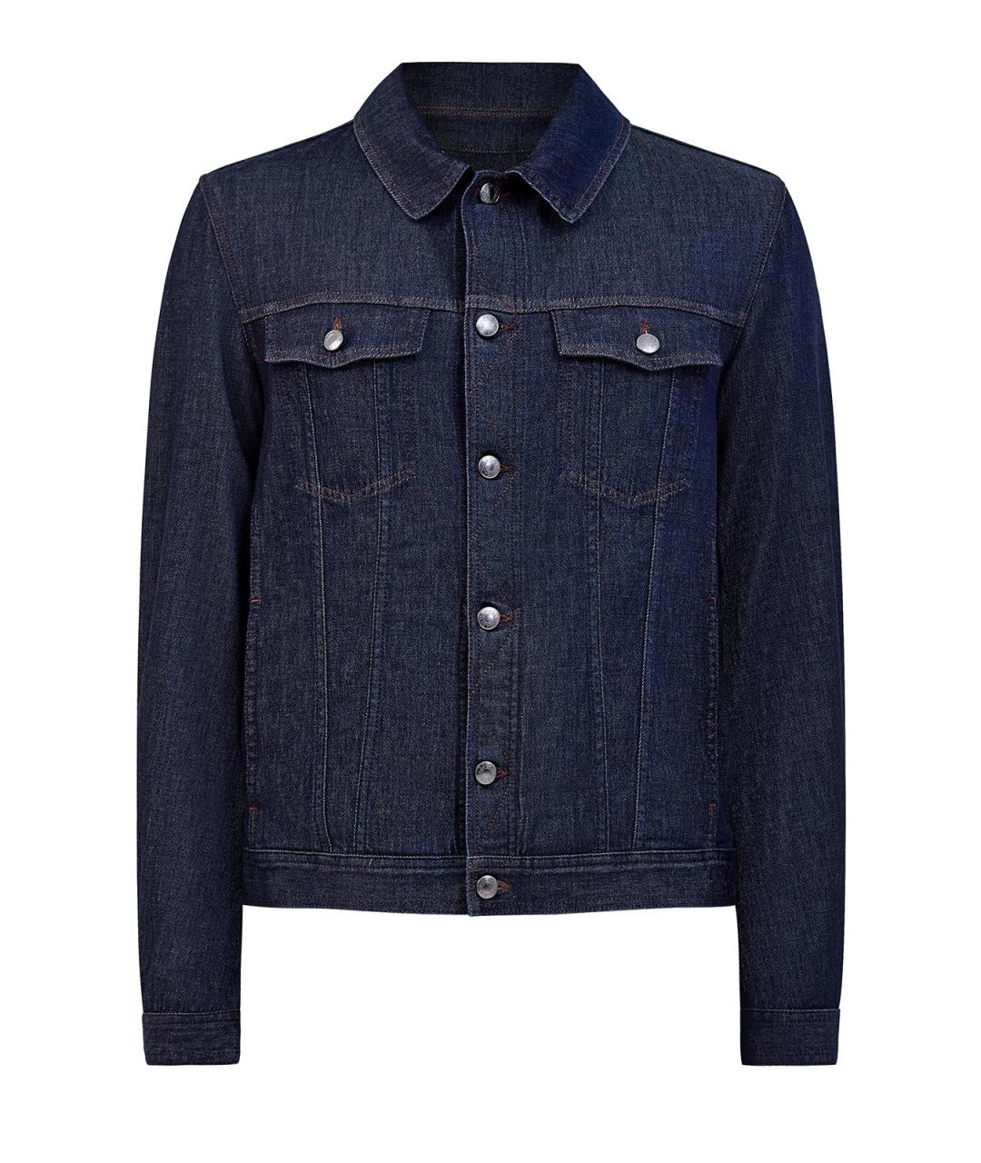 CANALI Синяя хлопковая куртка, фото 1