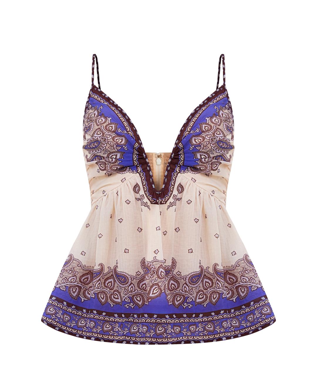 ZIMMERMANN Мульти льняная майка, фото 1