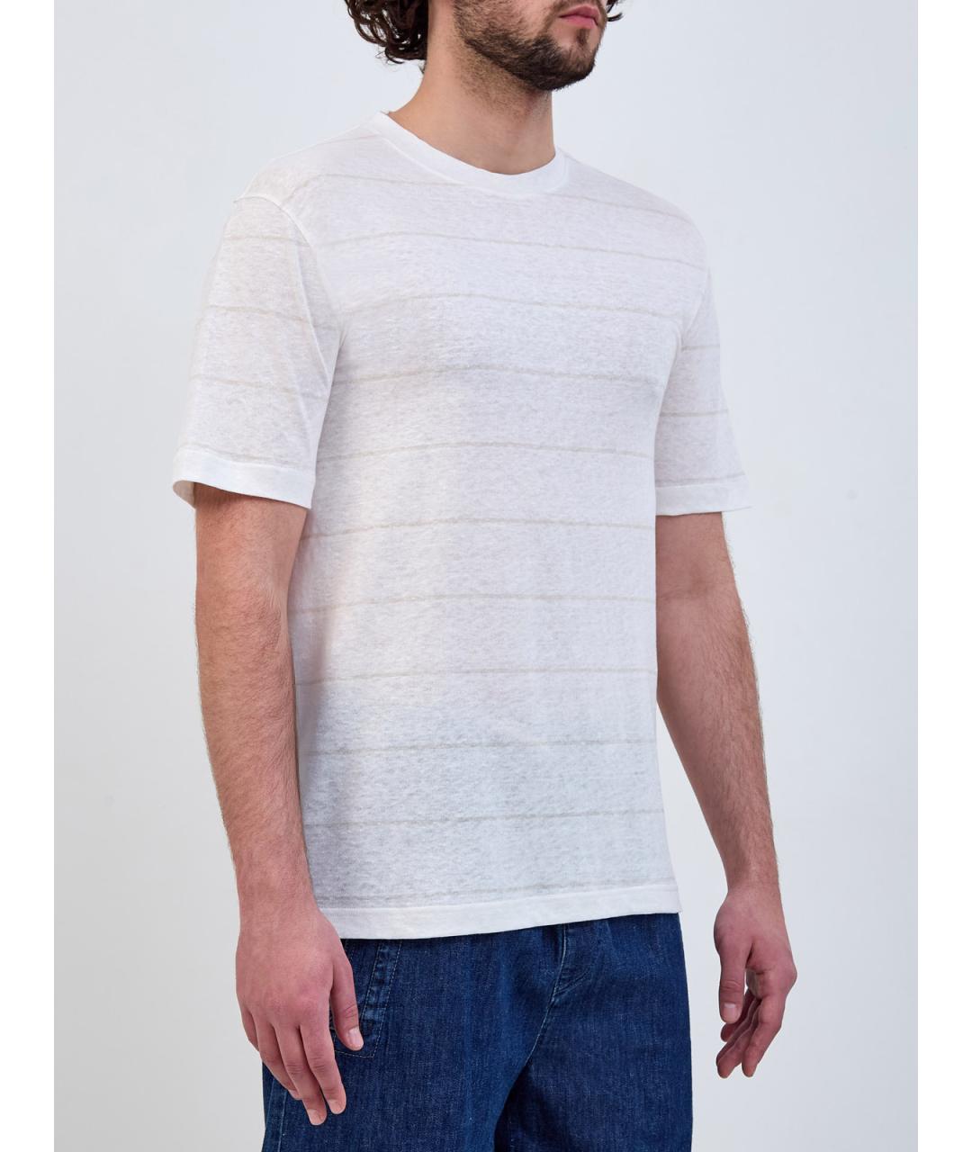 ELEVENTY Белая футболка, фото 3