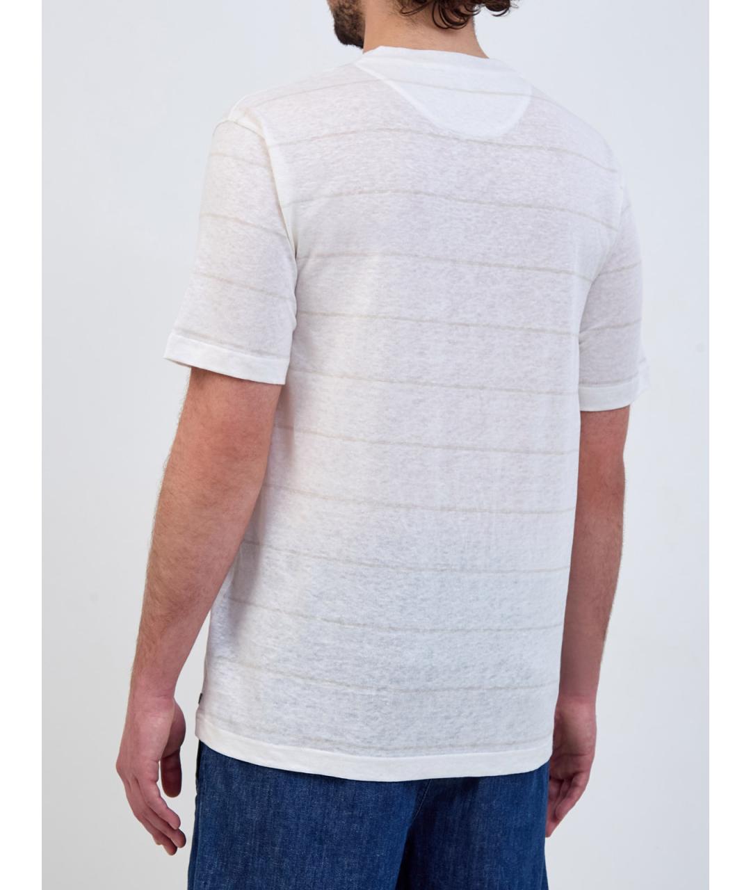 ELEVENTY Белая футболка, фото 4