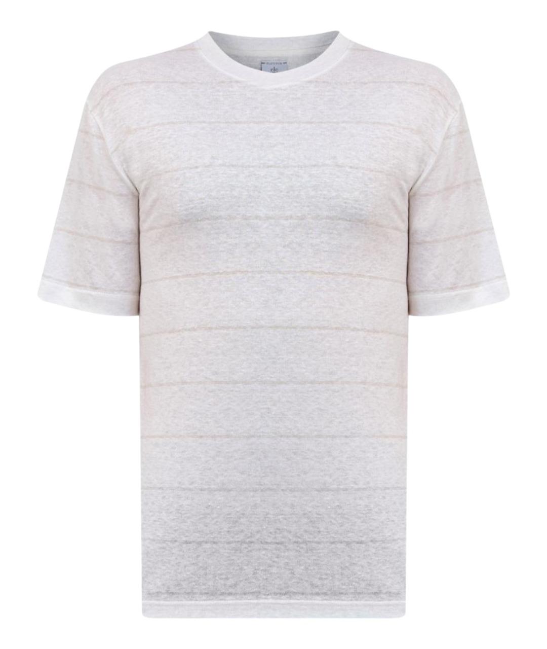 ELEVENTY Белая футболка, фото 1