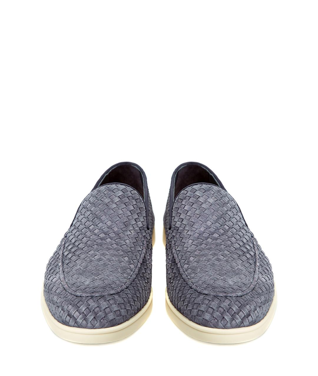 DOUCAL'S Серые замшевые лоферы, фото 5