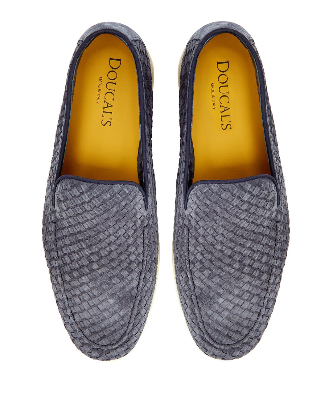 DOUCAL'S Серые замшевые лоферы, фото 6