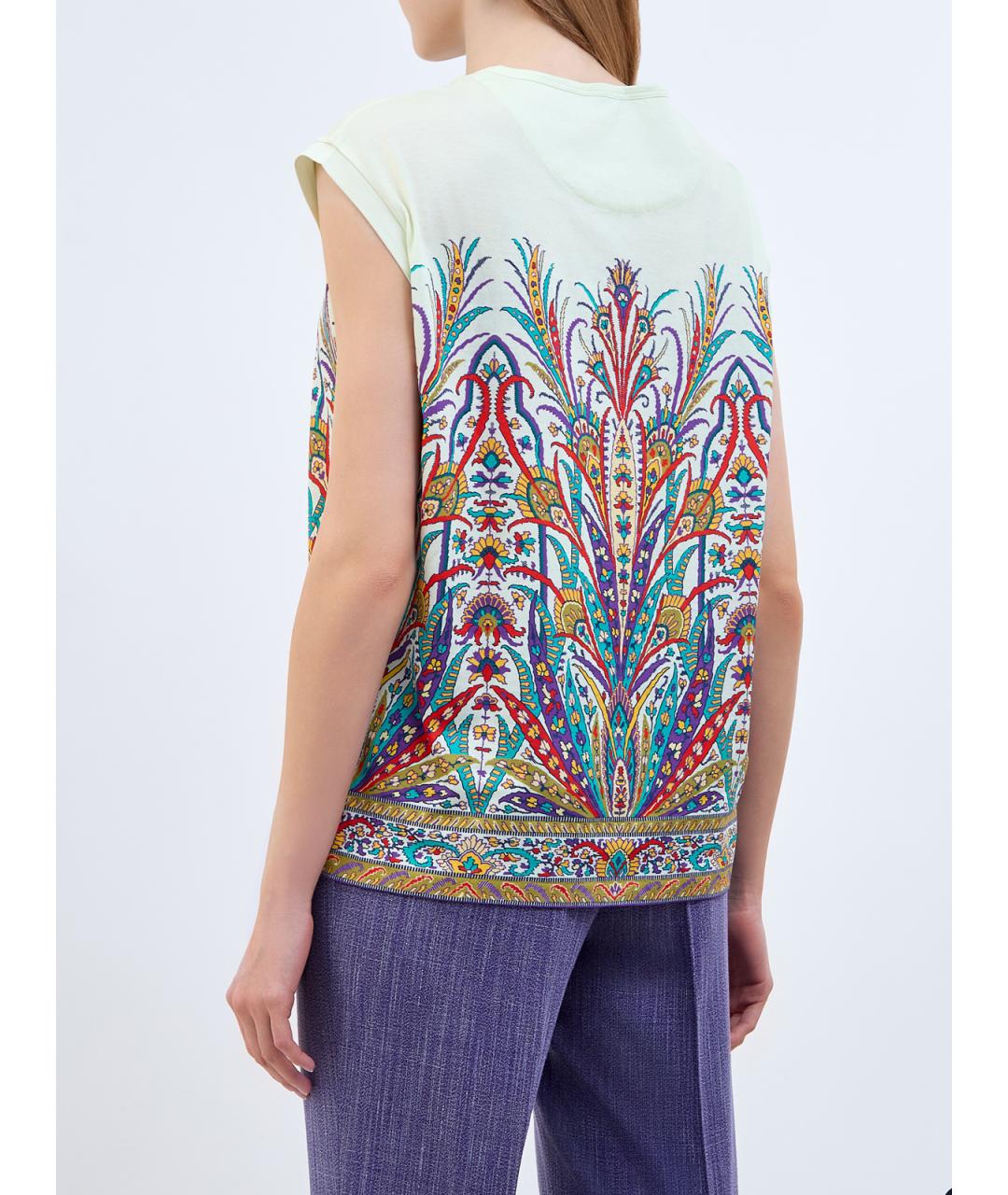 ETRO Мульти хлопковая блузы, фото 4