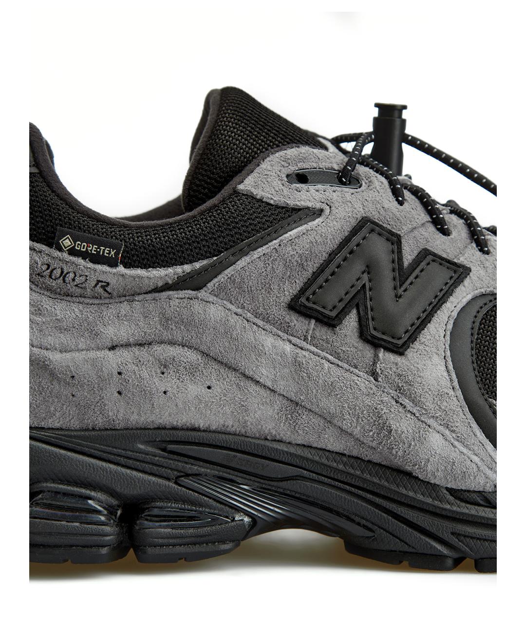 NEW BALANCE Серые замшевые низкие кроссовки / кеды, фото 4