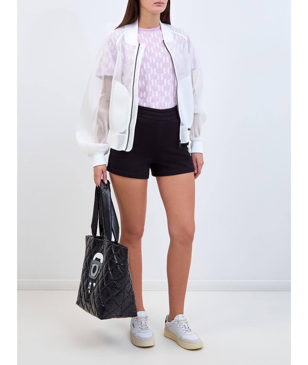 KARL LAGERFELD Белая полиэстеровая куртка, фото 2