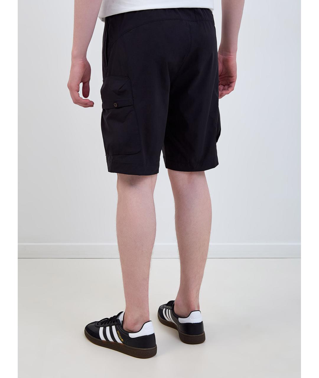 PARAJUMPERS Черные полиэстеровые шорты, фото 4