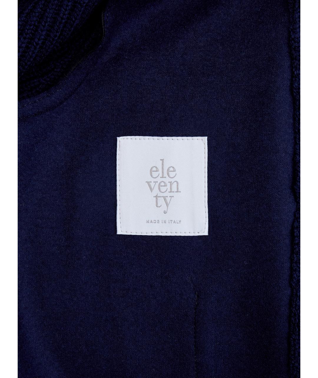 ELEVENTY Синий шерстяной пиджак, фото 6