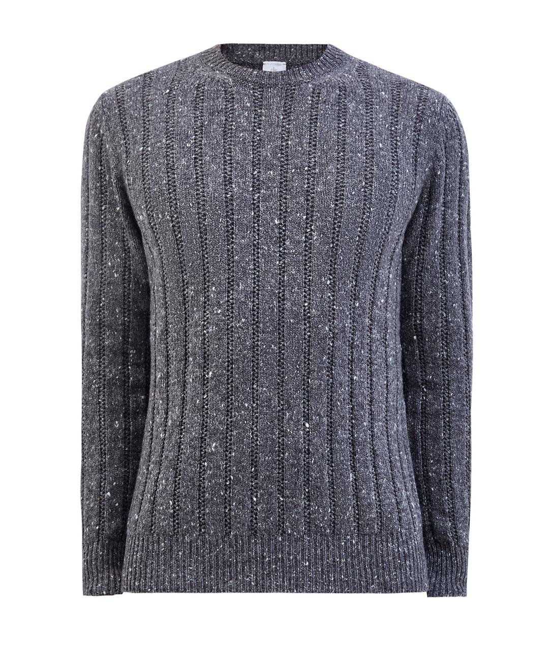 ELEVENTY Серый шерстяной джемпер / свитер, фото 1