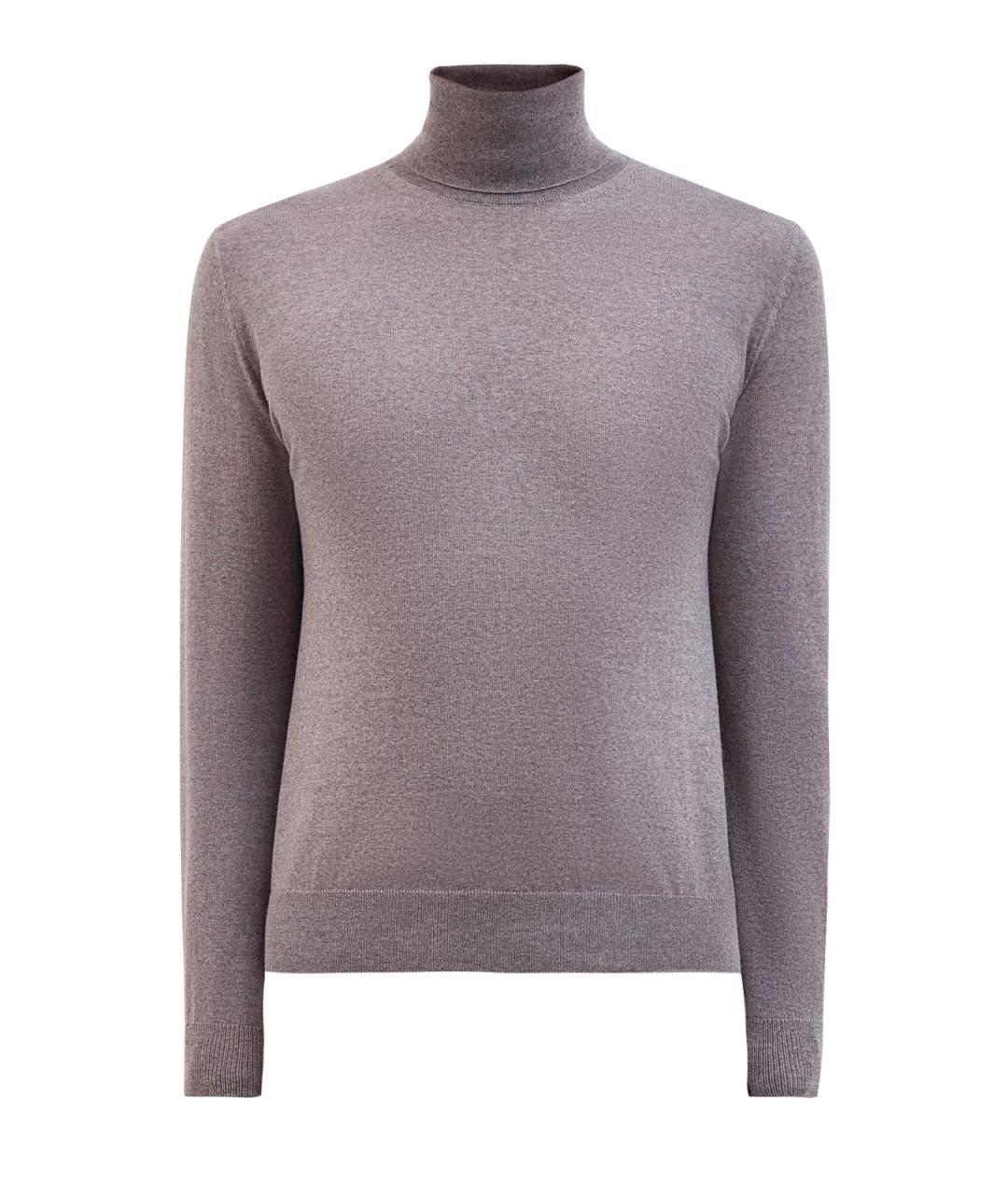 CANALI Серая шерстяная водолазка, фото 1