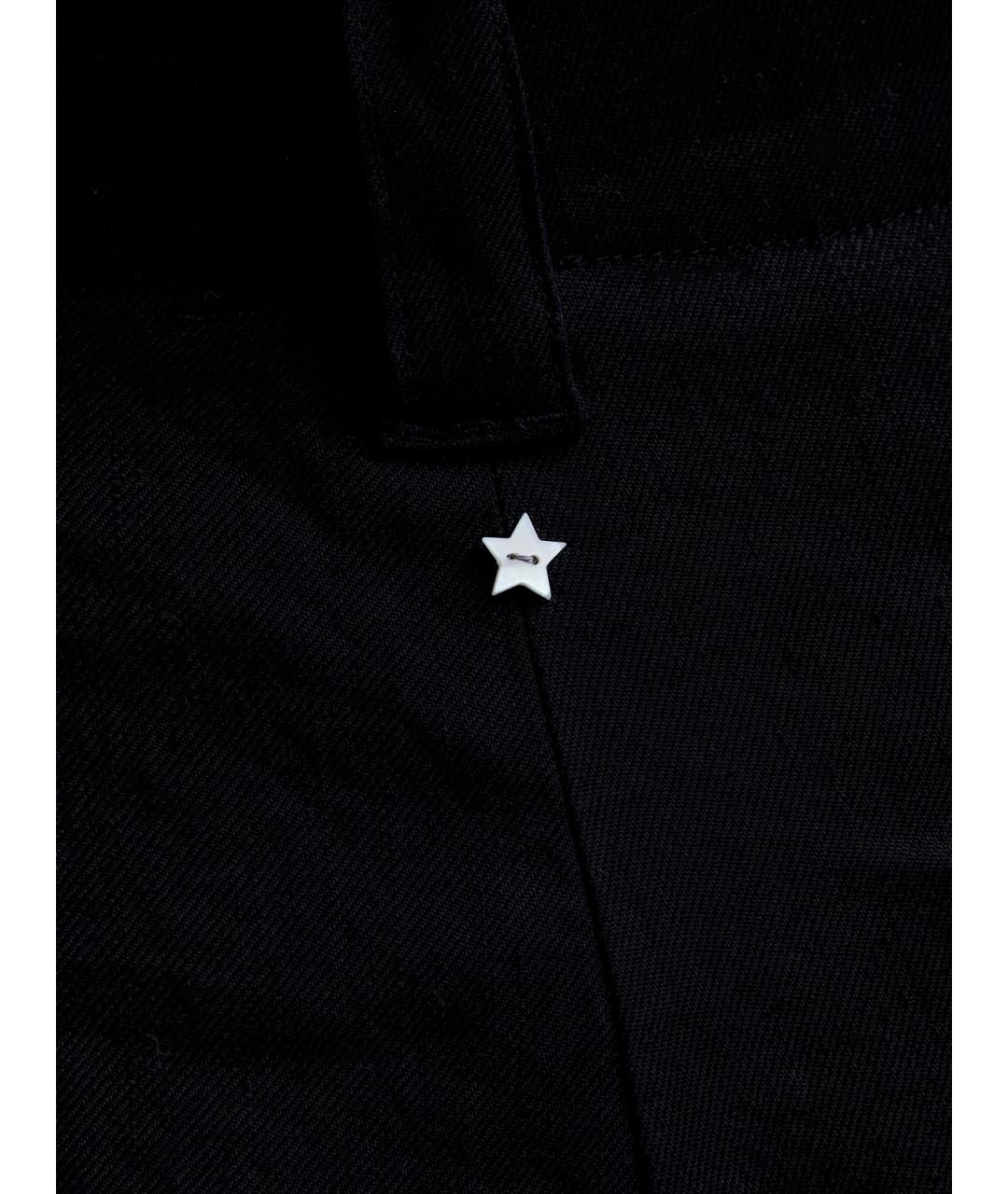 LORENA ANTONIAZZI Черные льняные шорты, фото 5